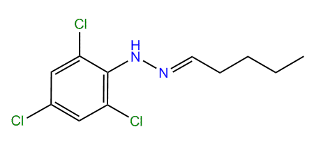 Pentanal 2,4,6-trichlorophenyl hydrazone